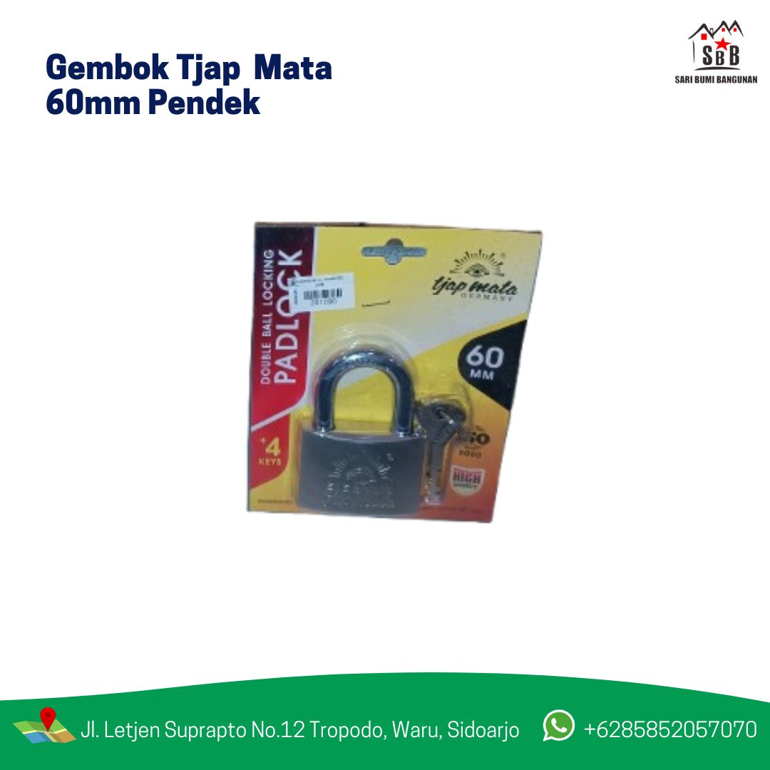 Gembok C. Mata 60 Pdk